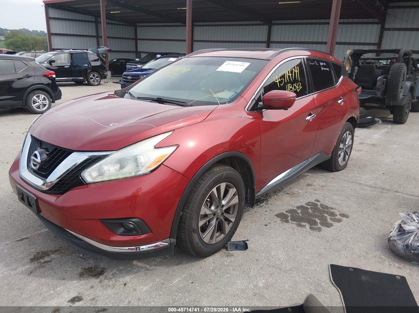 2017 NISSAN MURANO auction photo 2