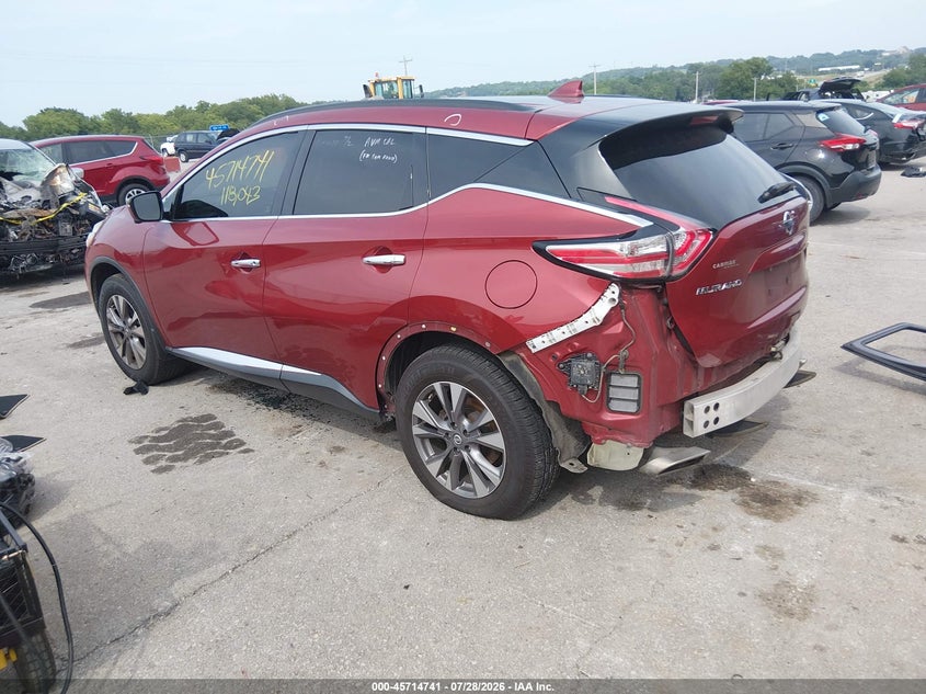 2017 NISSAN MURANO auction photo 3