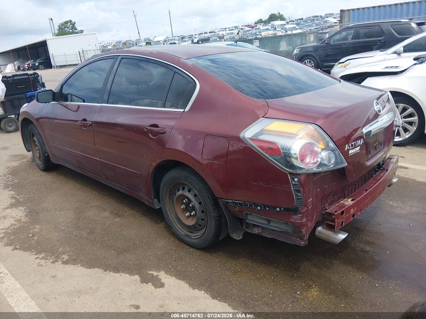 Vin: 1n4al2ap5cc224795, lot: 46213444, nissan altima 2.5 s 20123