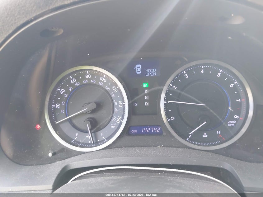 2013 LEXUS IS 250 auction photo 7
