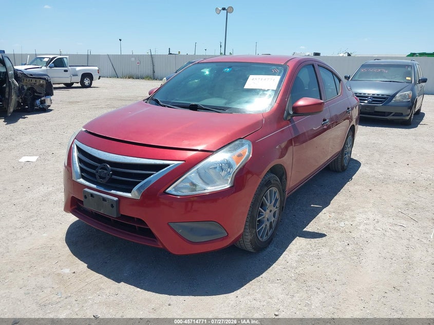Vin: 3n1cn7apxgl872835, lot: 46213453, nissan versa 1.6 s+ 20162