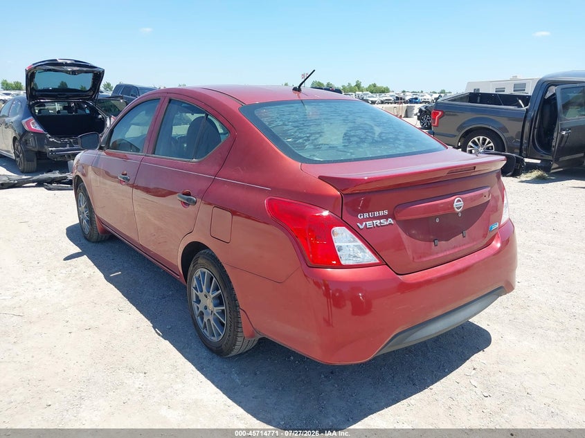 Vin: 3n1cn7apxgl872835, lot: 46213453, nissan versa 1.6 s+ 20163
