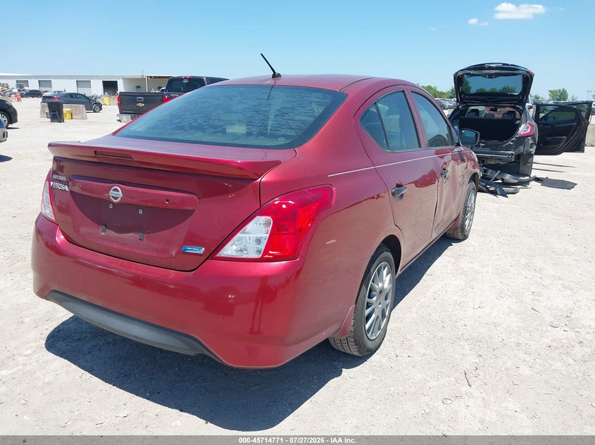 Vin: 3n1cn7apxgl872835, lot: 46213453, nissan versa 1.6 s+ 20164