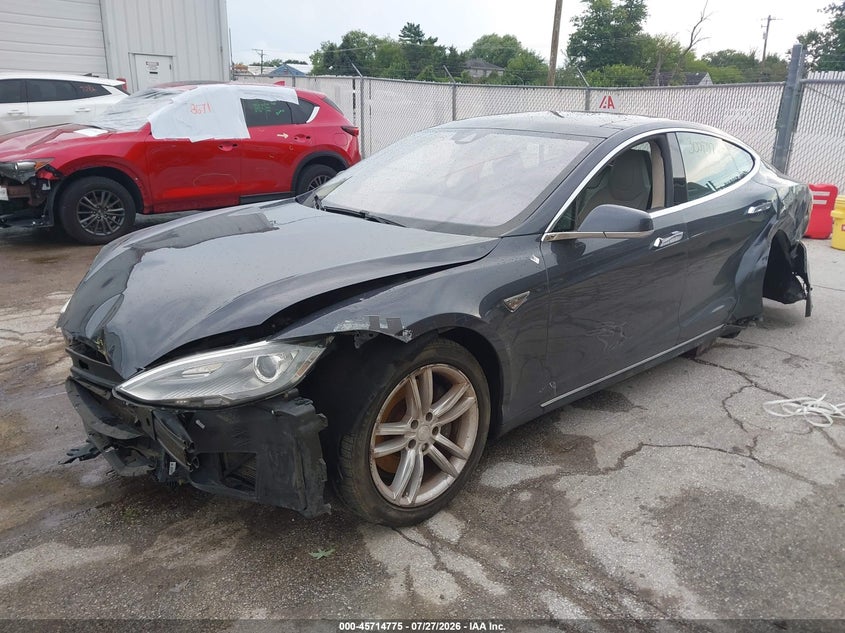 2015 TESLA MODEL S auction photo 2