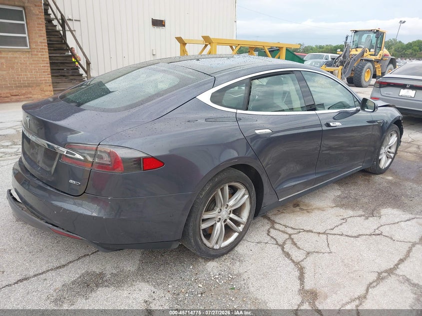 2015 TESLA MODEL S auction photo 4