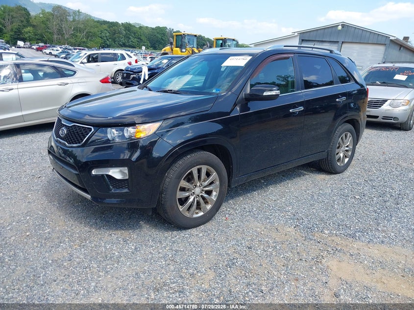 Vin: 5xykw4a23bg120399, lot: 46213462, kia sorento sx v6 20112