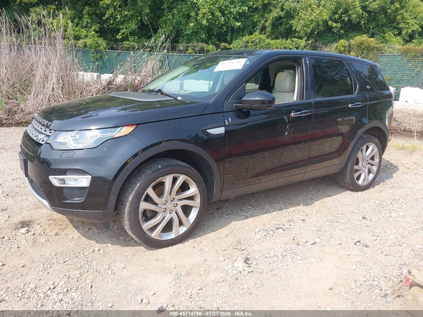 Vin: salct2bgxgh585376, lot: 46213478, land rover discovery sport hse lux 20162
