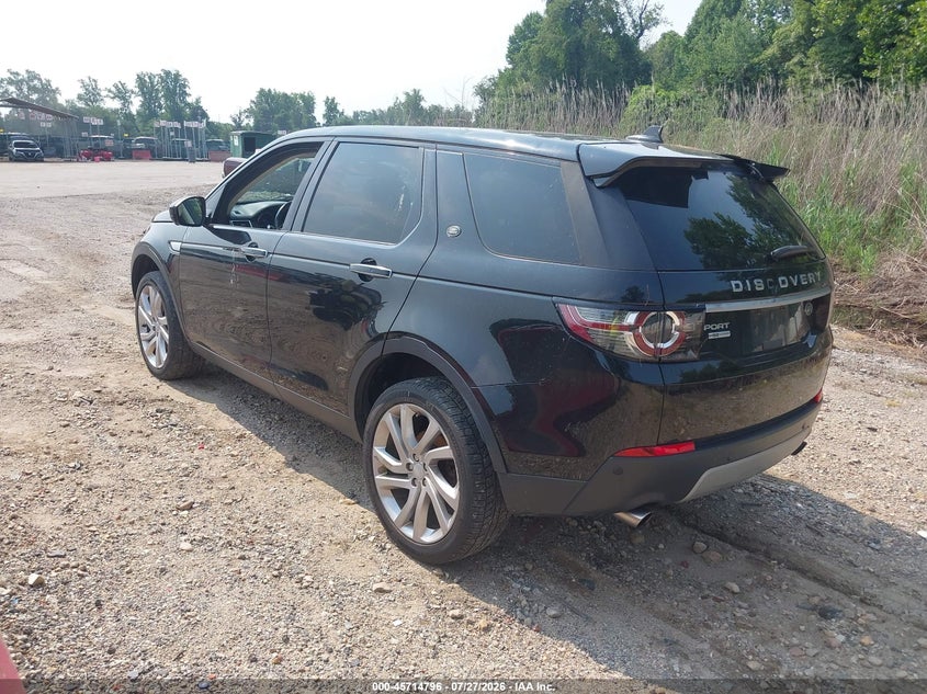 Vin: salct2bgxgh585376, lot: 46213478, land rover discovery sport hse lux 20163