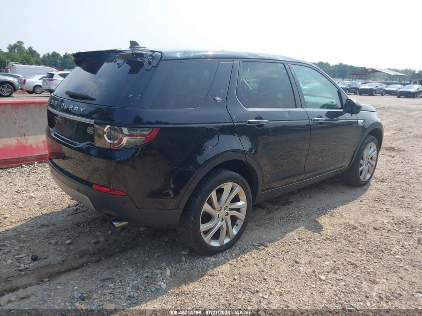 Vin: salct2bgxgh585376, lot: 46213478, land rover discovery sport hse lux 20164