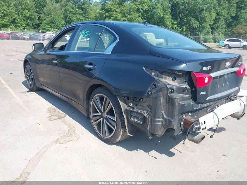 Vin: jn1bv7ar3fm400736, lot: 46213482, infiniti q50 sport 20153