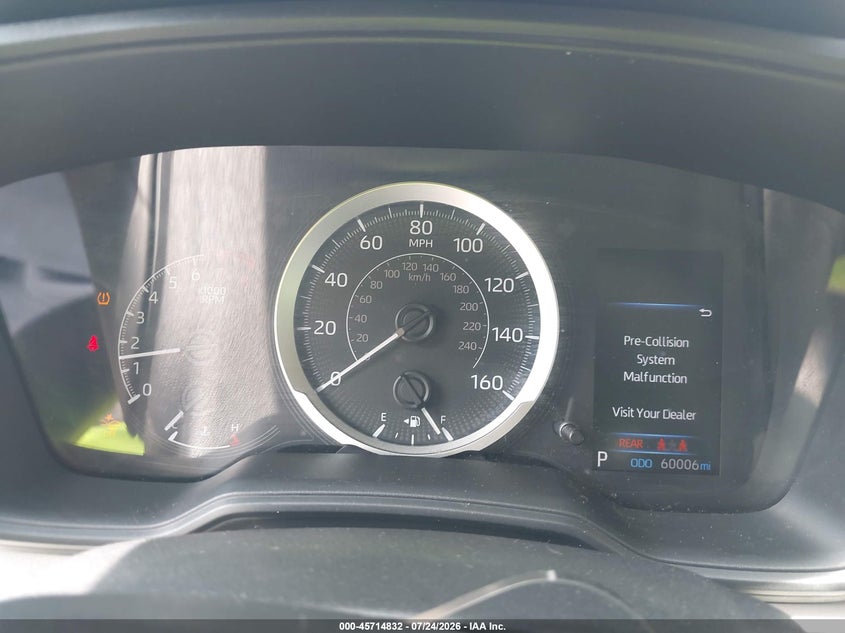 2022 TOYOTA COROLLA auction photo 7