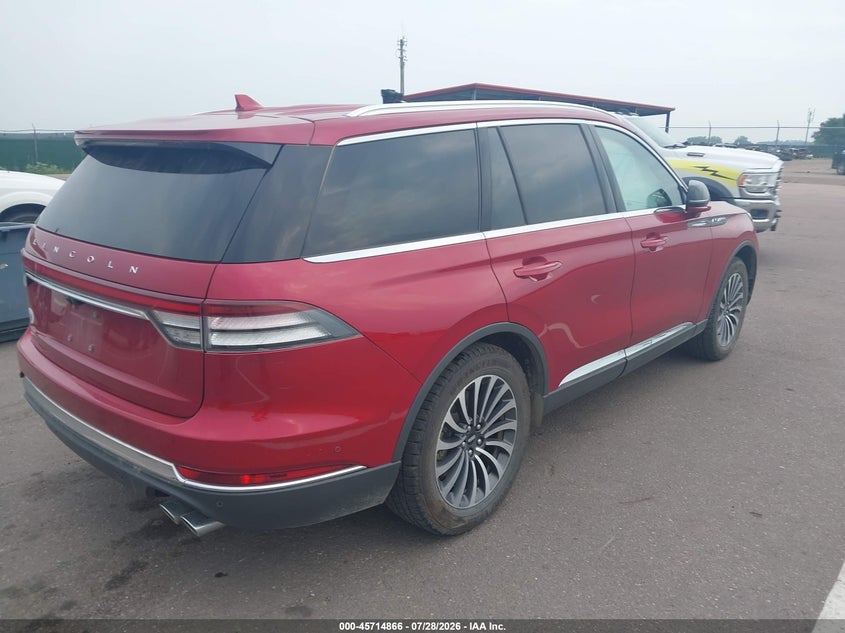 Vin: 5lm5j7xc9lgl09255, lot: 46213548, lincoln aviator reserve 20204