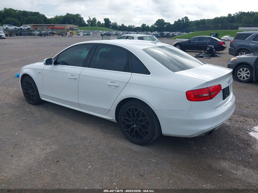 Vin: wauafafl8fn007202, lot: 46213560, audi a4 2.0t premium 20153