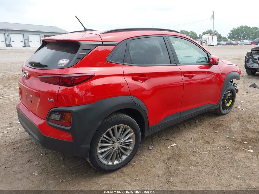 Vin: km8k2caa7lu457134, lot: 46213561, hyundai kona sel 20204