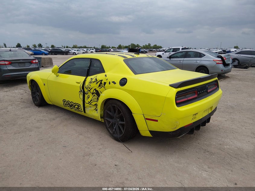 Vin: 2c3cdzfj6gh185459, lot: 46213575, dodge challenger 392 hemi scat pack shaker 20163