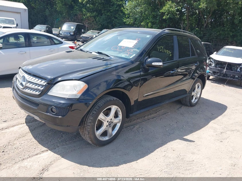 2008 Mercedes-Benz Ml 350 4Matic, Обычный износ, IAAI, VIN 4JGBB86E78A402832 — фото 2