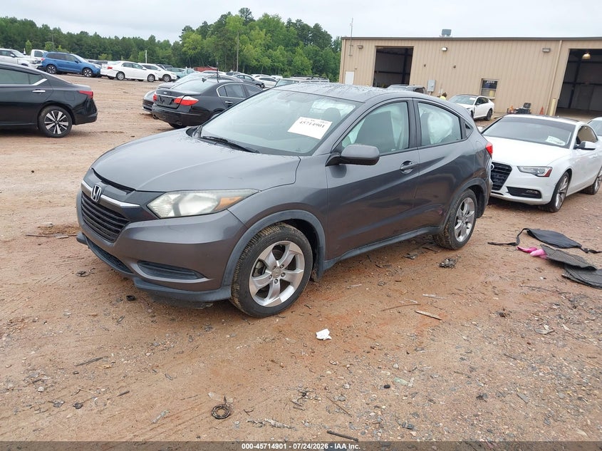 Vin: 3czru5h31gm709478, lot: 46213583, honda hr-v lx 20162