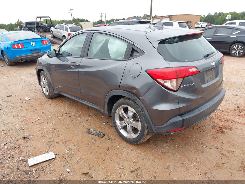 Vin: 3czru5h31gm709478, lot: 46213583, honda hr-v lx 20163