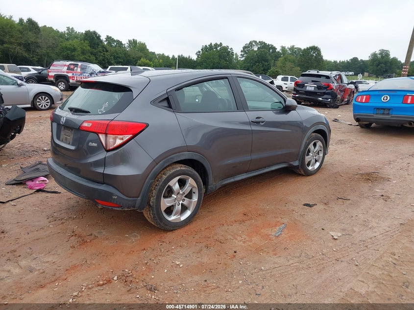 Vin: 3czru5h31gm709478, lot: 46213583, honda hr-v lx 20164