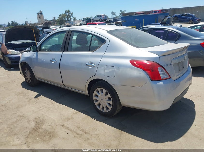 Vin: 3n1cn7ap8jl876521, lot: 46213603, nissan versa 1.6 sv 20183
