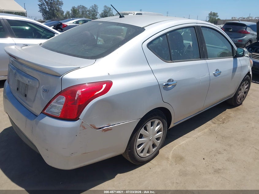 Vin: 3n1cn7ap8jl876521, lot: 46213603, nissan versa 1.6 sv 20184