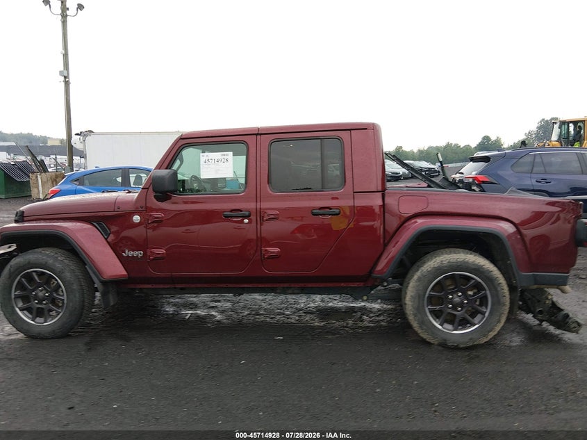 2022 JEEP GLADIATOR PICKUP 3.6L V-6 DOHC, VVT, 285HP
