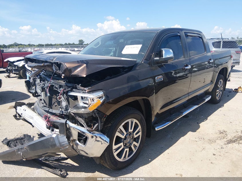 Vin: 5tfgy5f12mx300141, lot: 46213613, toyota tundra 1794 edition 20212