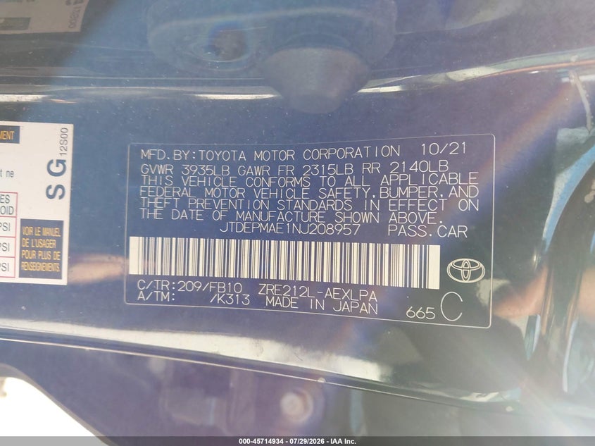 TOYOTA COROLLA - zdjęcie 9
