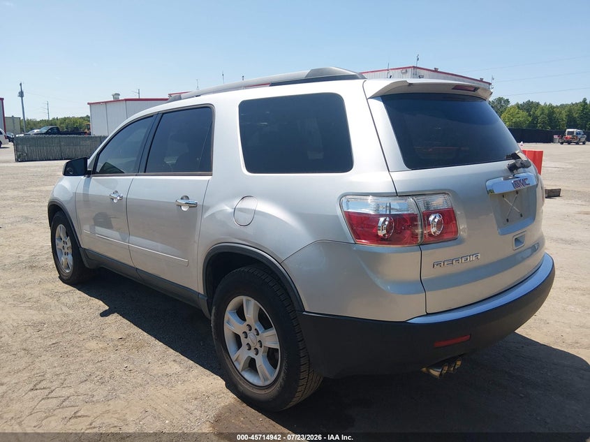 Vin: 1gkkrned2cj286315, lot: 46213624, gmc acadia sl 20123
