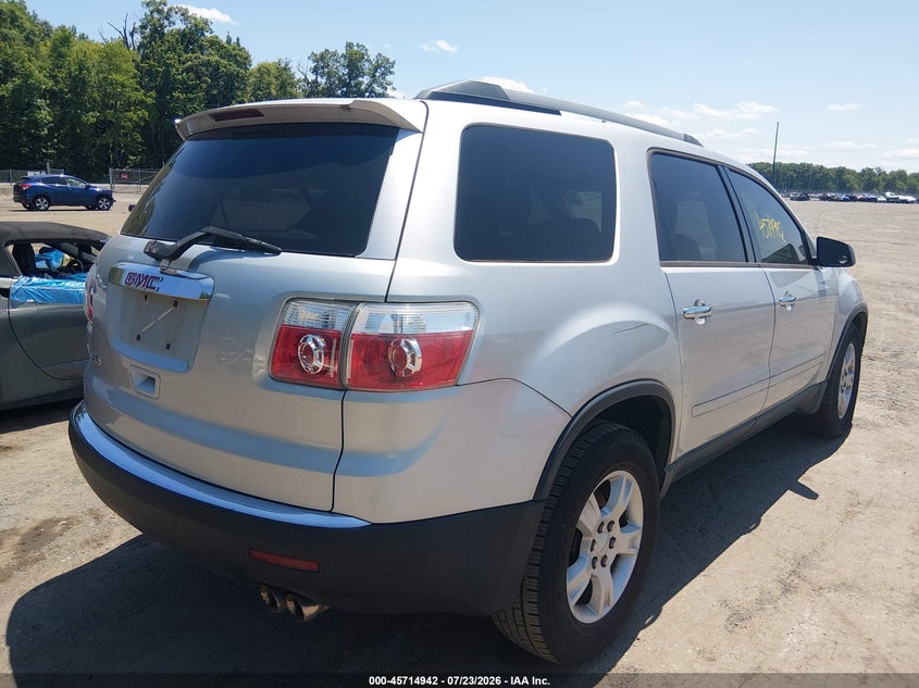 Vin: 1gkkrned2cj286315, lot: 46213624, gmc acadia sl 20124