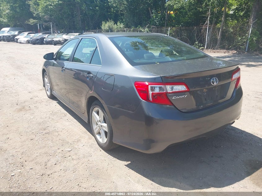 2012 TOYOTA CAMRY auction photo 3