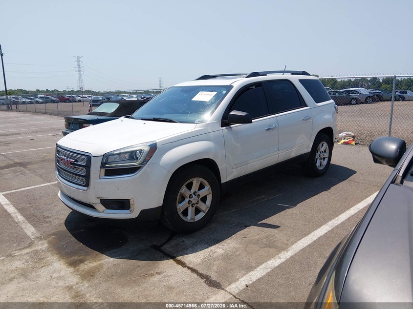 Vin: 1gkkrpkd2ej191501, lot: 46213648, gmc acadia sle-2 20142