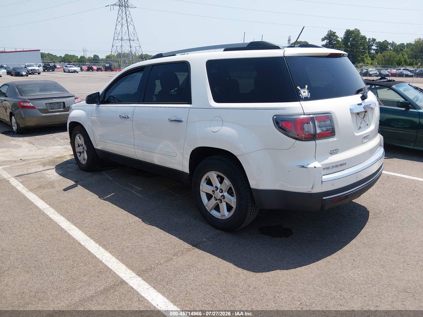 Vin: 1gkkrpkd2ej191501, lot: 46213648, gmc acadia sle-2 20143