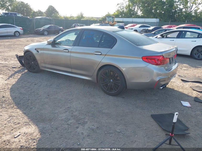 Vin: wbsjf0c5xjb283239, lot: 46213676, bmw m5 20183