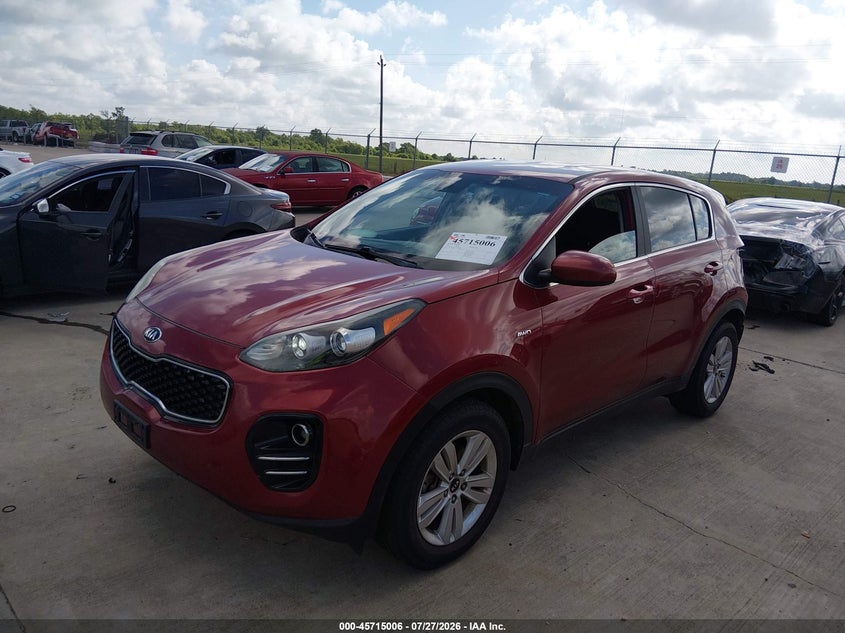Vin: kndpmcac2k7502550, lot: 46213688, kia sportage lx 20192