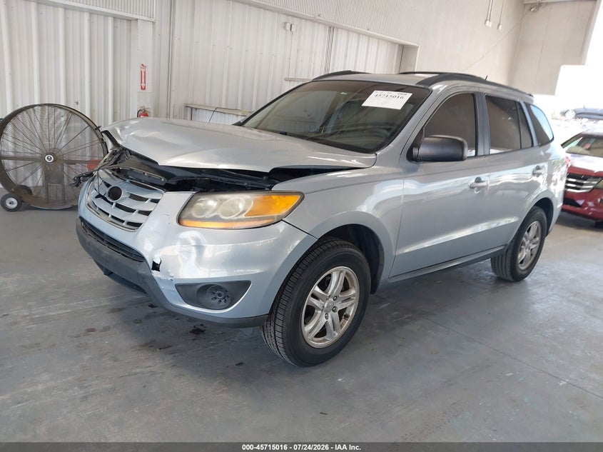 Vin: 5nmsg3ab2ah381812, lot: 46213698, hyundai santa fe gls 20102