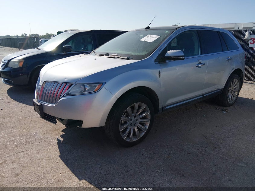 Vin: 2lmdj6jk6ebl17126, lot: 46213702, lincoln mkx 20142