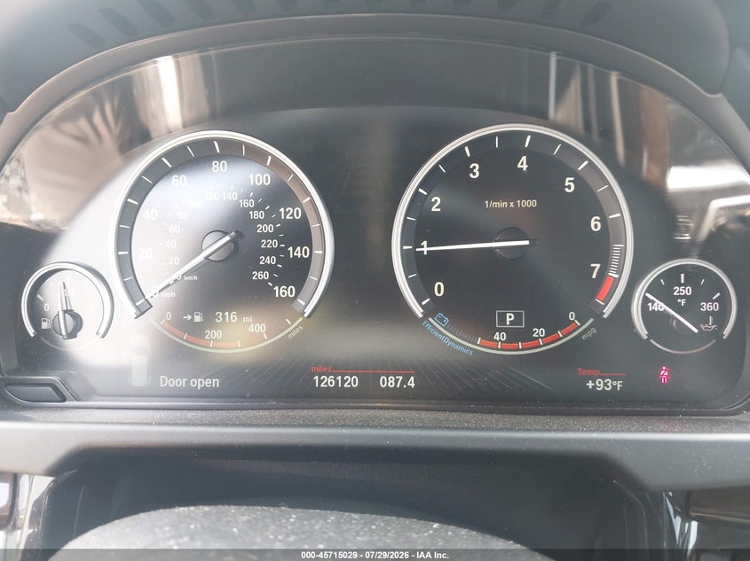 2015 BMW X5 auction photo 7