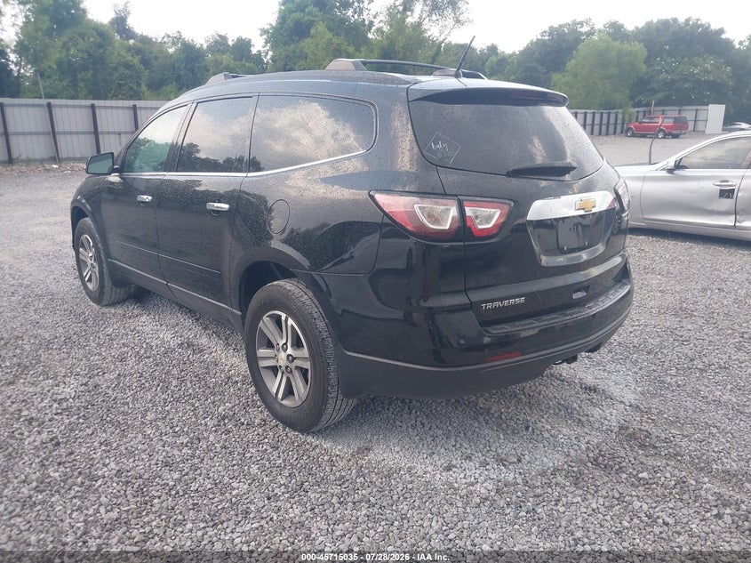 Vin: 1gnkrhkd6hj295258, lot: 46213717, chevrolet traverse lt 20173