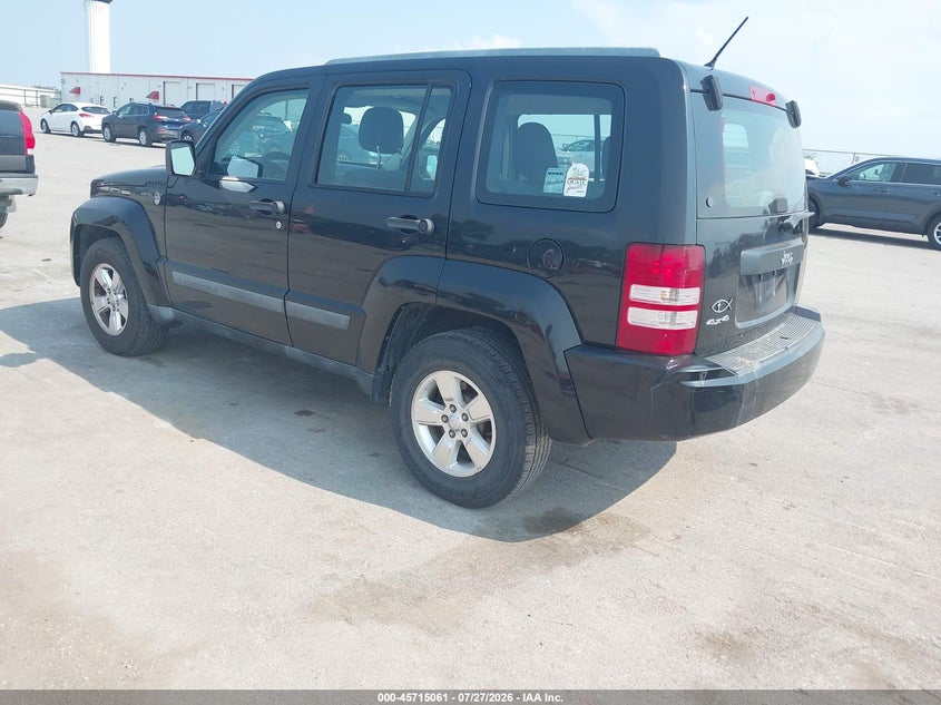 Vin: 1c4pjmak9cw133733, lot: 46213743, jeep liberty sport 20123