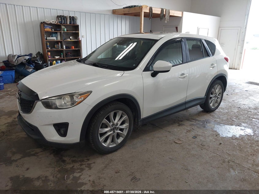 Vin: jm3ke4dy9e0393223, lot: 46213763, mazda cx-5 grand touring 20142