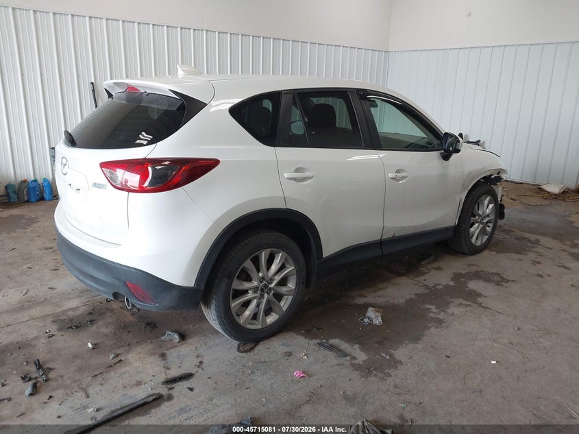 Vin: jm3ke4dy9e0393223, lot: 46213763, mazda cx-5 grand touring 20144