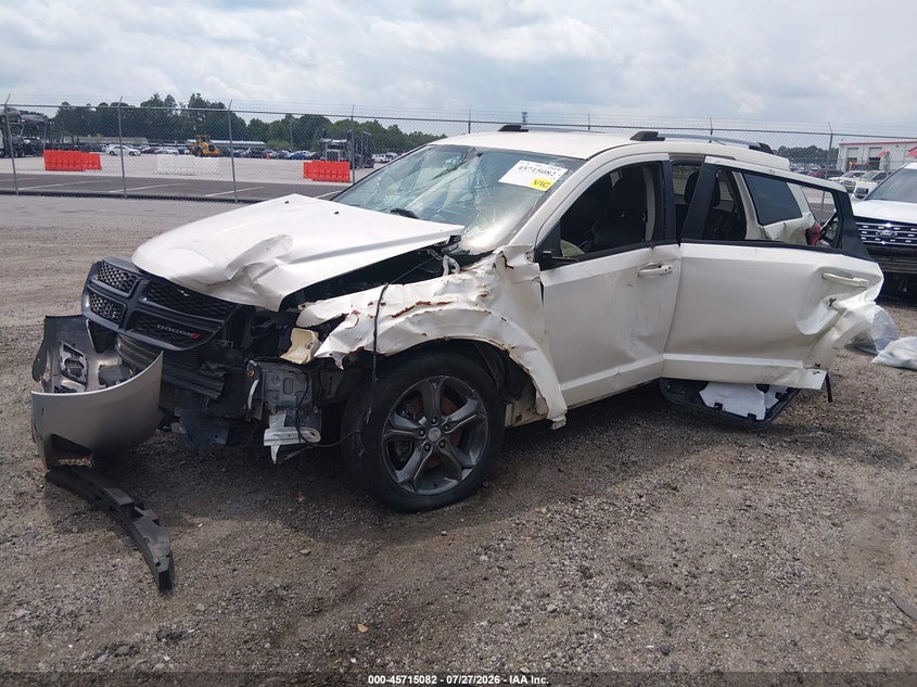 Vin: 3c4pdcgg6ft679386, lot: 46213764, dodge journey crossroad 20152