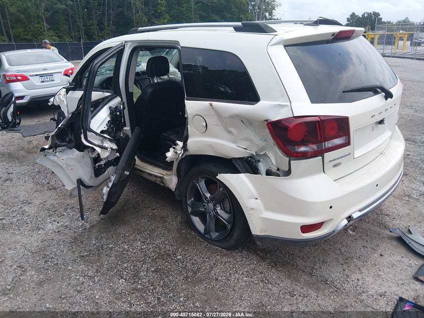 Vin: 3c4pdcgg6ft679386, lot: 46213764, dodge journey crossroad 20153