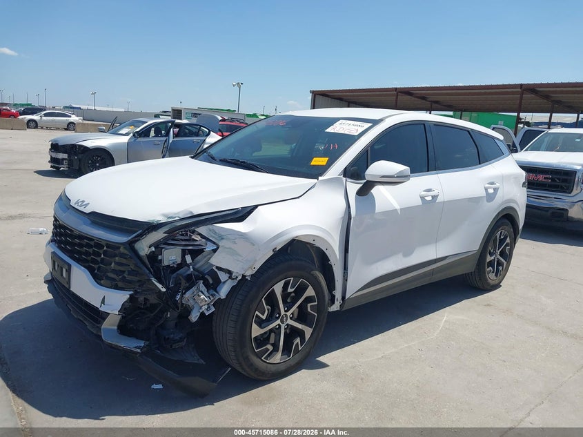 Vin: 5xyk33af1pg046008, lot: 46213768, kia sportage ex 20232