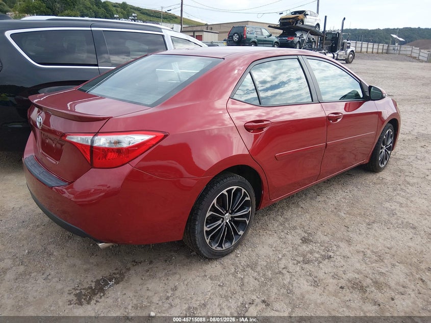 2015 TOYOTA COROLLA SEDAN 1.8L I-4 DOHC, VVT, 132HP