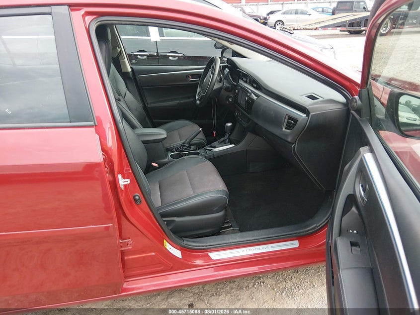 2015 TOYOTA COROLLA SEDAN 1.8L I-4 DOHC, VVT, 132HP