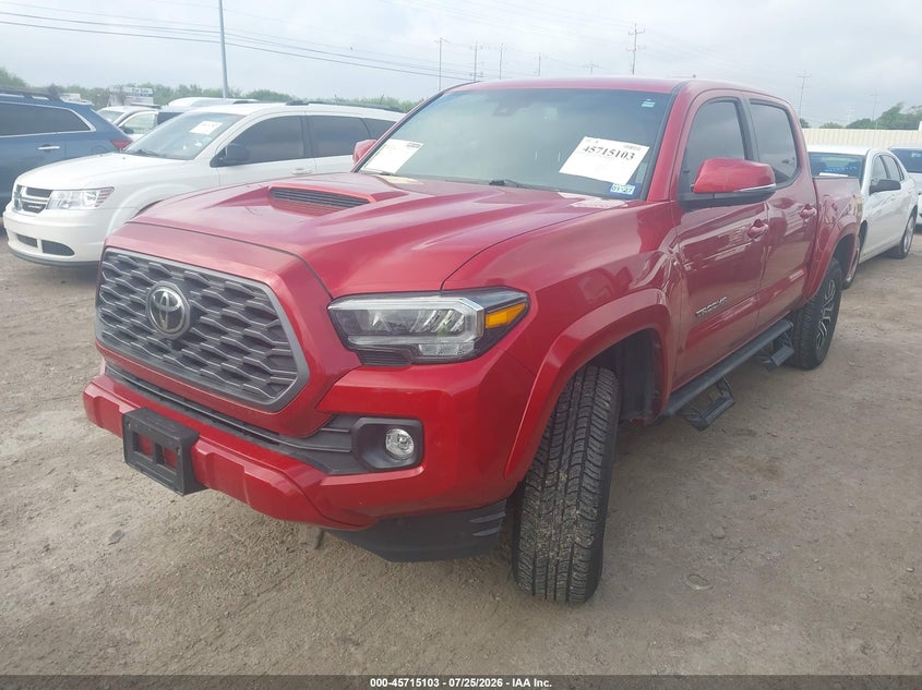 Vin: 5tfcz5an3mx247245, lot: 46213785, toyota tacoma trd sport 20212