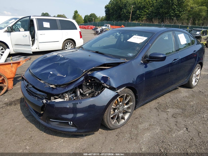 Vin: 1c3cdfbb6ed926667, lot: 46213793, dodge dart sxt 20142