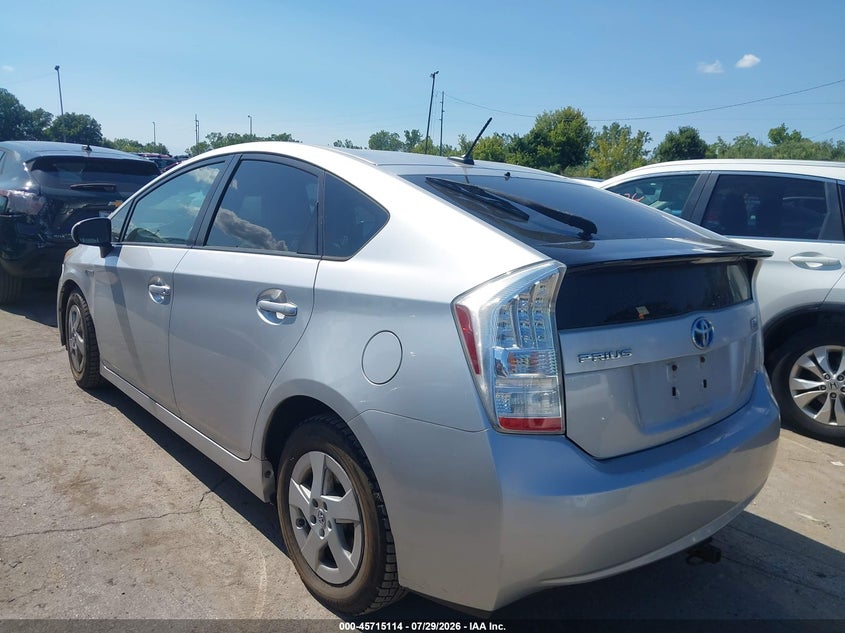 Vin: jtdkn3du7a0047469, lot: 46213796, toyota prius 20103